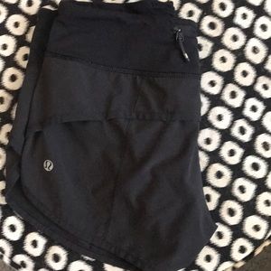 Lululemon running shorts size 2